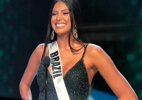Confira o discurso de Mayra Dias na disputa para o Top 10 do Miss Universo