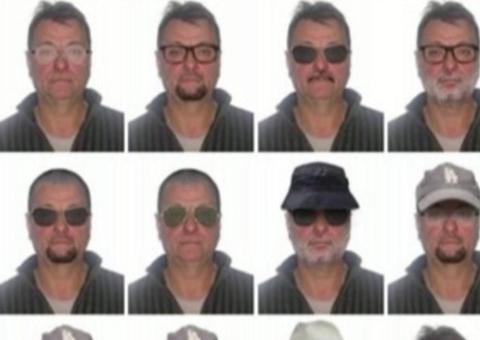 Polícia Federal divulga possíveis disfarces de Cesare Battisti 