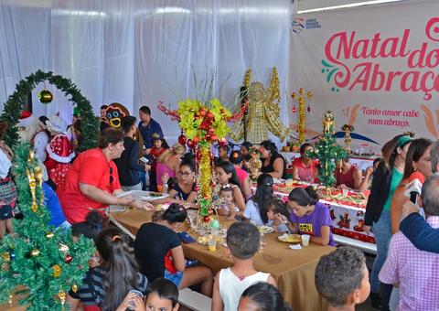 ‘Almoço Solidário’ é realizado na zona Sul de Manaus