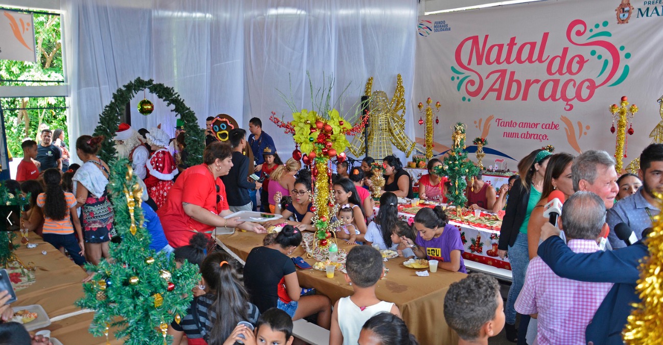 ‘Almoço Solidário’ é realizado na zona Sul de Manaus