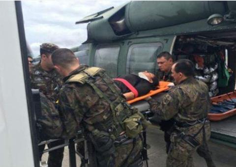 Após aviso de emergência, aeronave cai e sobreviventes são resgatados no Amazonas