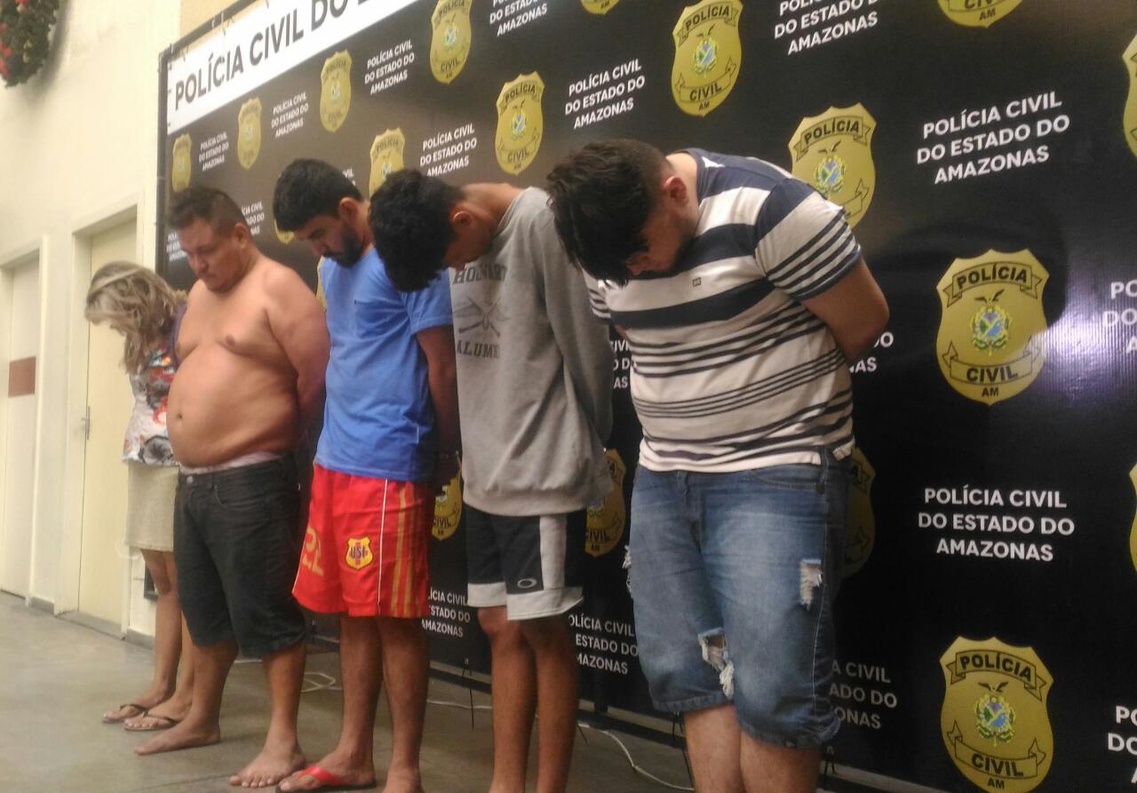 Grupo suspeito de participar de roubos e homicídios é preso em Manaus