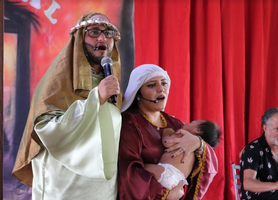 Idosos da Fundação Doutor Thomas participam de Bênção de Natal