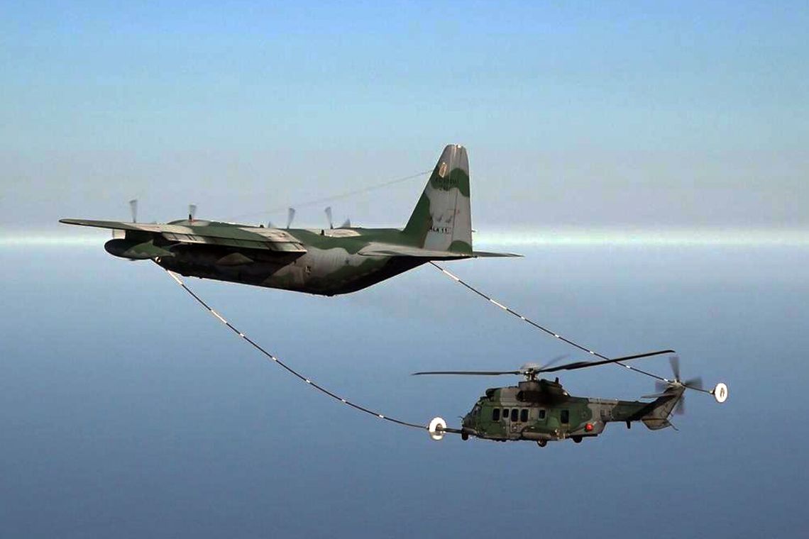 Brasil será 1º país da América do Sul a reabastecer helicóptero em voo