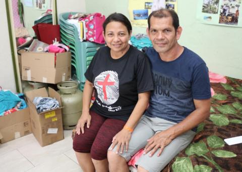 Fé e solidariedade motivam vítimas de incêndio no Educandos