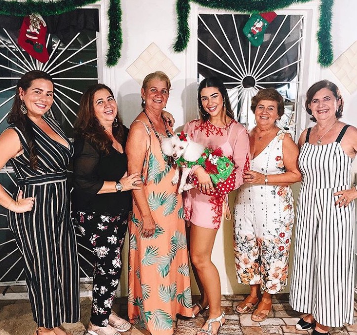 Vivian Amorim celebra natal com família em Manaus, ‘preservando as minhas raízes ’