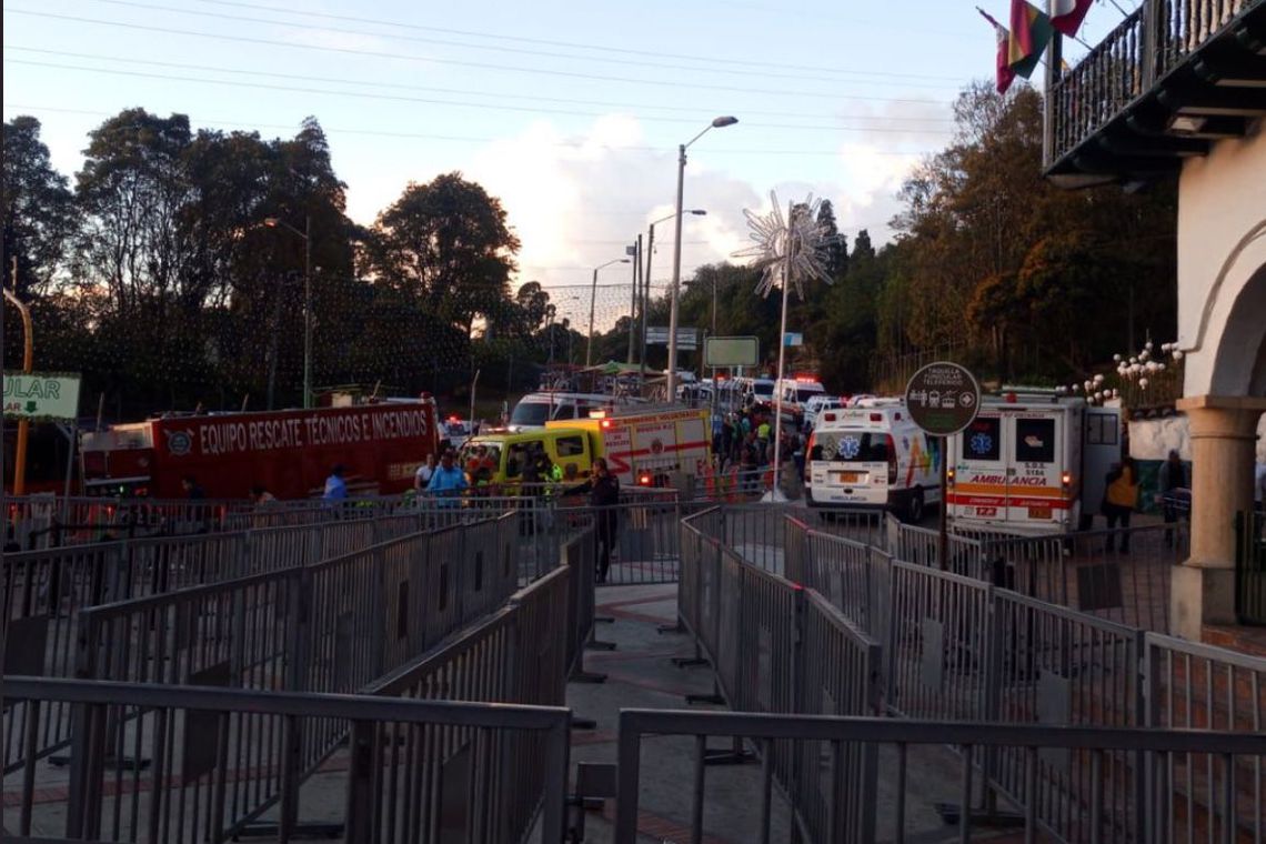 Brasileiros passam bem após queda de bondinho na Colômbia