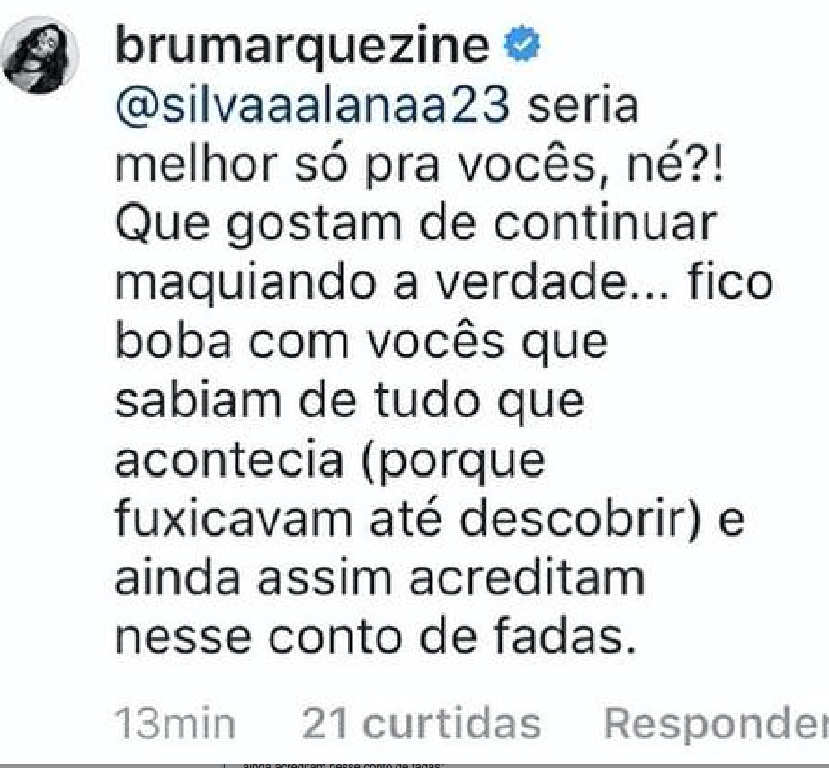 Fãs pedem volta de Brumar e irritada, Marquezine dá resposta afrontosa 