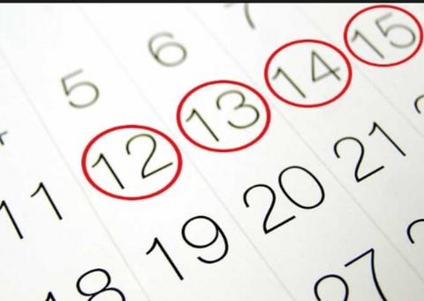 Governo publica lista de feriados e pontos facultativos em 2019