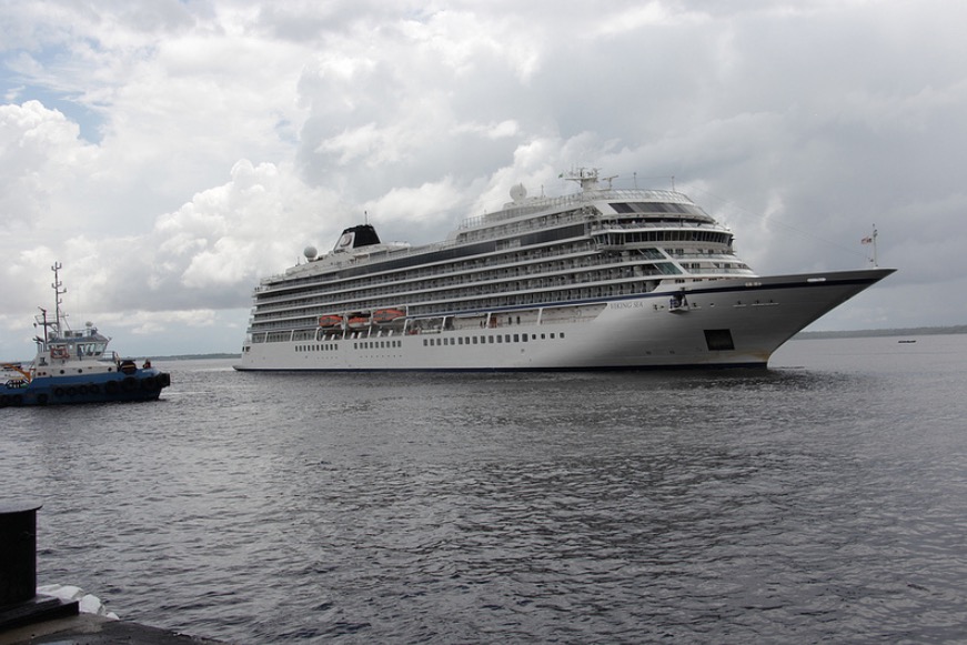 Navio Vikings encerra Temporada de Cruzeiros em Manaus neste ano
