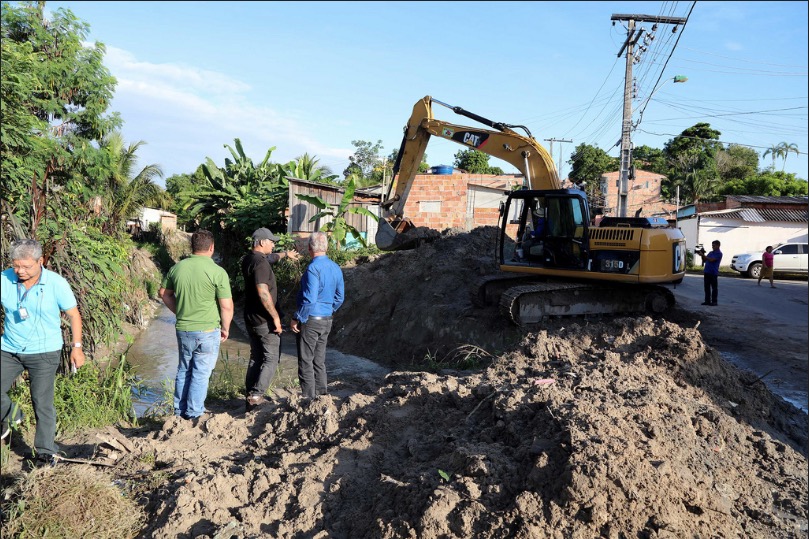 Serviços de infraestrutura na zona Norte são vistoriados