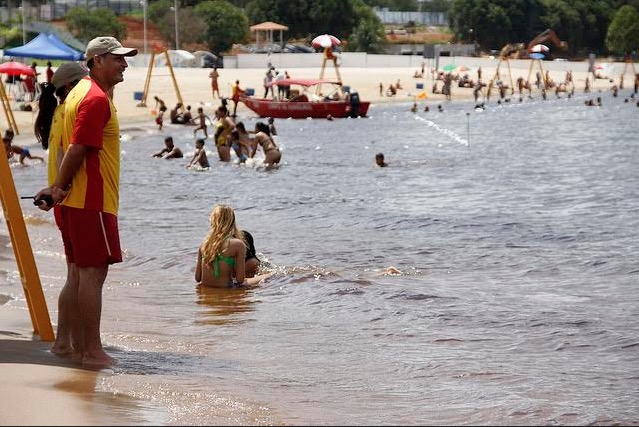 Acesso à Praia da Ponta Negra será interrompido a partir deste domingo em Manaus