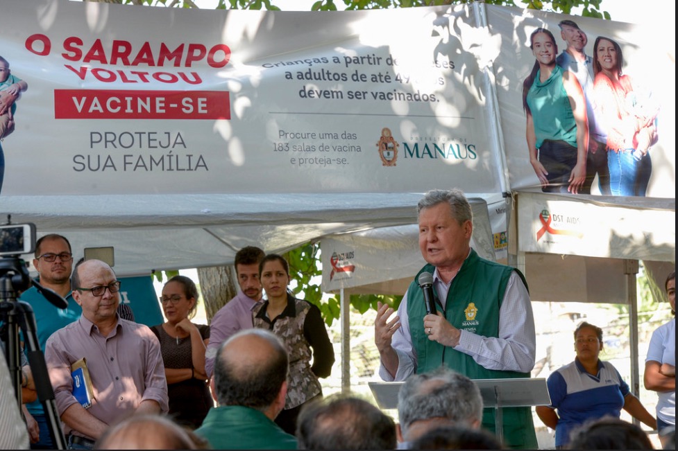 Situação de Emergência para o combate ao sarampo em Manaus será mantida por mais 180 dias