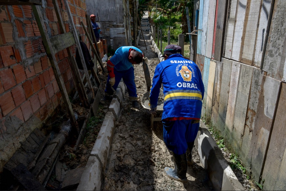 Comunidade Fazendinha recebe primeiras ações de urbanidade