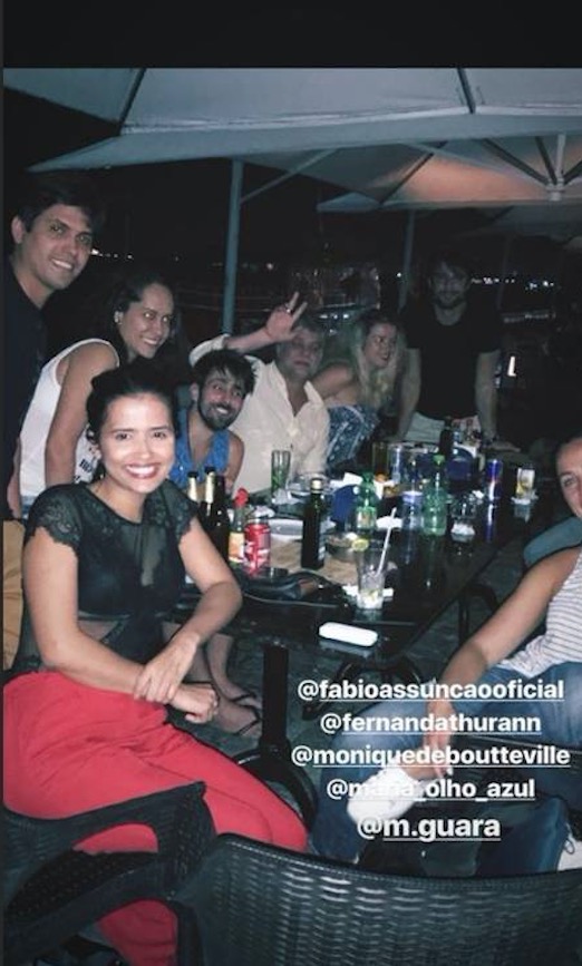 Fabio Assunção posta primeira foto ao lado da nova namorada em viagem ao Pará