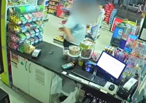 Detalhe na roupa, ajuda PM a identificar assaltantes de loja de conveniência em Manaus