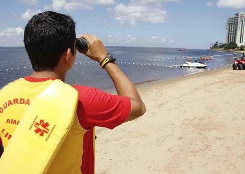 Ponta Negra será liberada para banho nesta terça-feira em Manaus