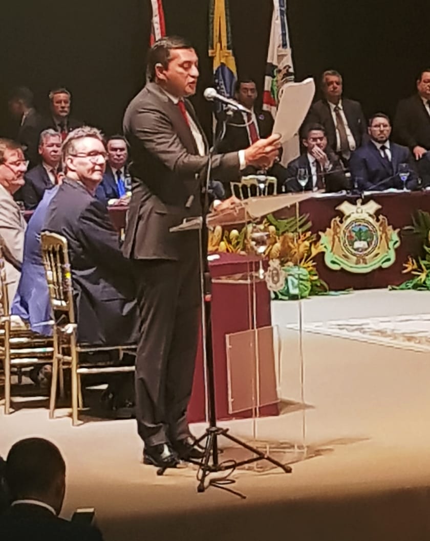 Em primeiro discurso, Wilson Lima fala sobre dividir atenção dada a Zona Franca