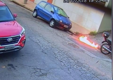 Homem que ateou fogo na ex-mulher e fugiu é preso 