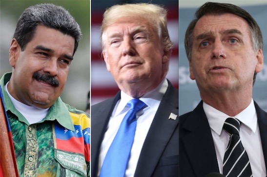 EUA apostam em Bolsonaro para pressionar Venezuela