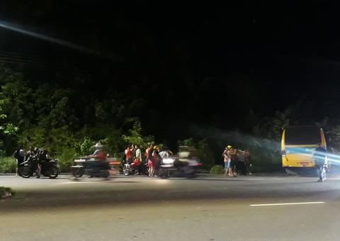 Em Manaus, assessor morre ao ser atingido por micro-ônibus no Distrito Industrial