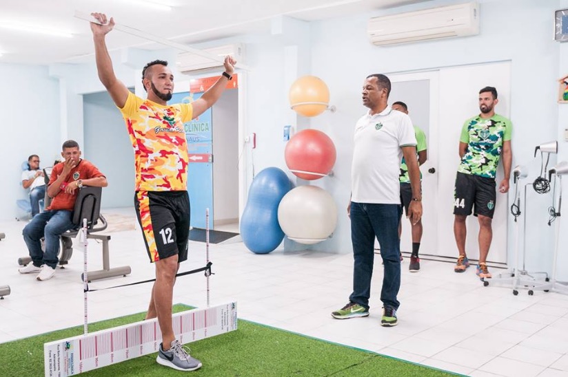 Atletas do Manaus FC se apresentam para a pré-temporada