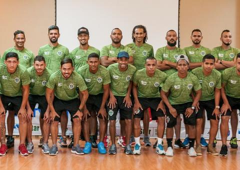 Atletas do Manaus FC se apresentam para a pré-temporada