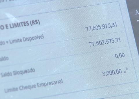 Comerciante recebe R$ 77 milhões por engano e fica milionário por 3 h