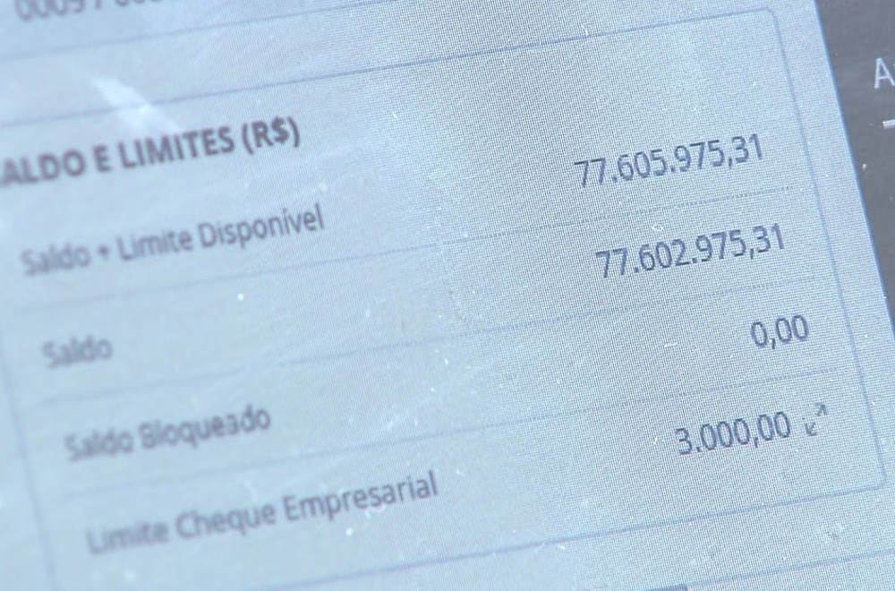 Comerciante recebe R$ 77 milhões por engano e fica milionário por 3 h