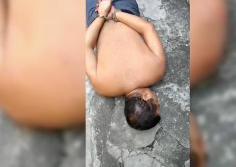 Homem é preso suspeito de matar mulher a facadas na frente do filho