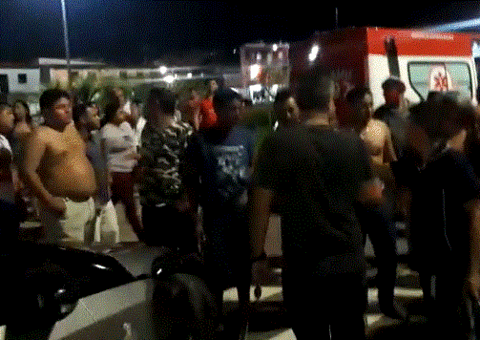 Assaltantes são atropelados por motoristas de aplicativo durante fuga em Manaus