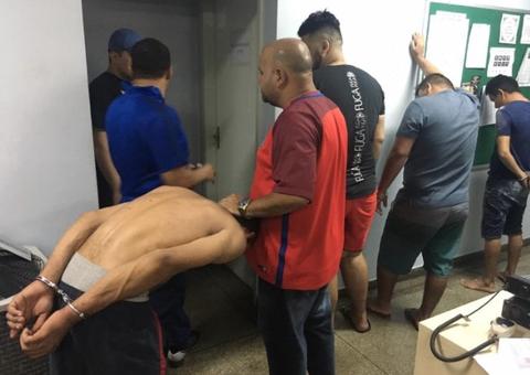Grupo suspeito de invadir e roubar casa de delegado da PC é preso em Manaus