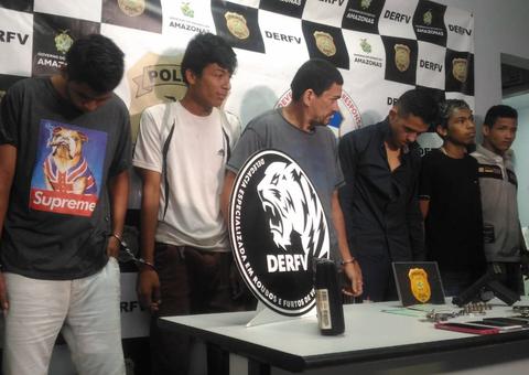 Grupo especializado em roubo de carros e arrastões é preso em saída de festa em Manaus