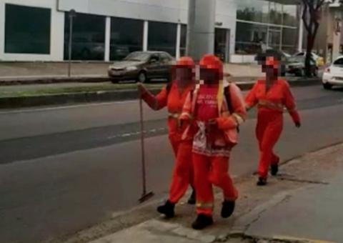 Alerta: Falsos garis são flagrados pedindo dinheiro em Manaus