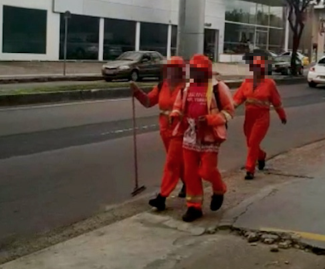 Alerta: Falsos garis são flagrados pedindo dinheiro em Manaus