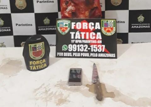 Adolescente é apreendido após roubar celular no Amazonas 