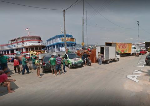 Corpo é encontrado boiando na orla de porto em Manaus 