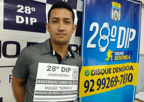 'Soneca' é preso acusado de tentar matar jovem que saía da escola em Manaus
