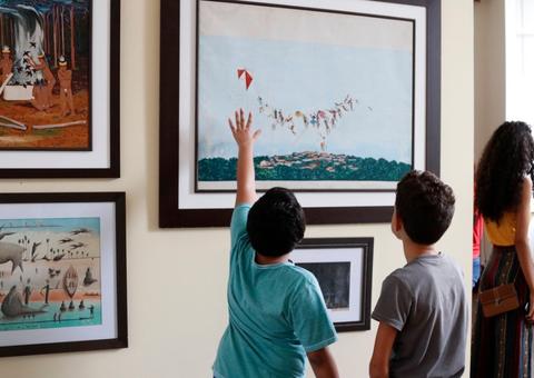 Crianças do Lar Janell Doyle participam do projeto ‘Uma Tarde no Museu’