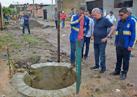 Trabalho de drenagem avança em comunidade da Zona Norte de Manaus 