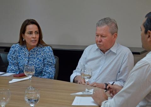 Em primeiro encontro oficial, Arthur Neto e Wilson Lima definem agenda comum