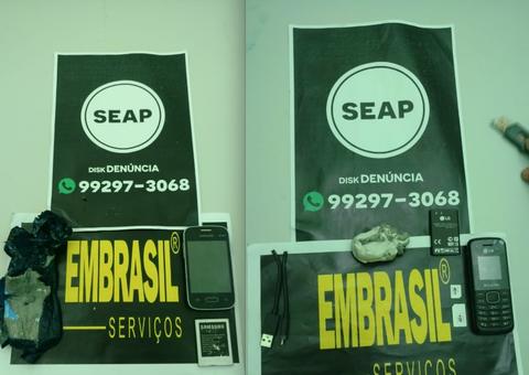 Visitantes são detidas ao tentar entrar com celulares no CDPM 2