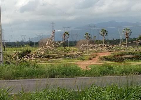 Ceará sofre com queda de torre de transmissão no 11º dia de ataques