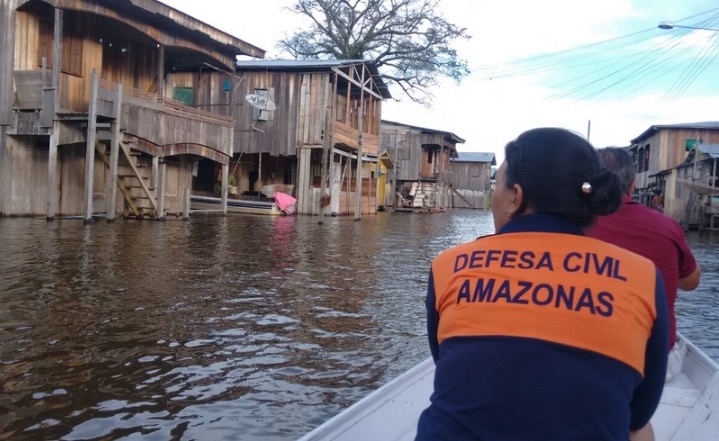 Defesa Civil declara ‘Estado de Atenção’ em 12 municípios do Amazonas