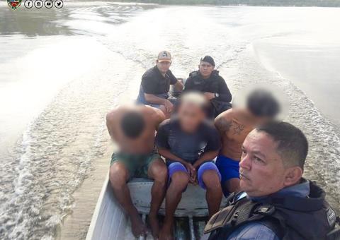 Trio é preso acusado de furtar gado em comunidade no Amazonas