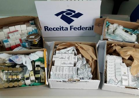 Receita Federal apreende mais de 30 encomendas com drogas nos Correios em Manaus
