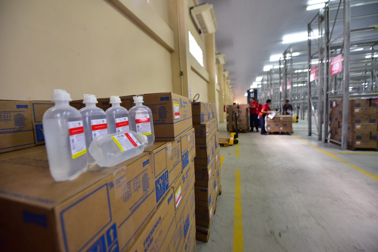 8,4 mil bolsas de soro são enviadas para 15 cidades do Amazonas