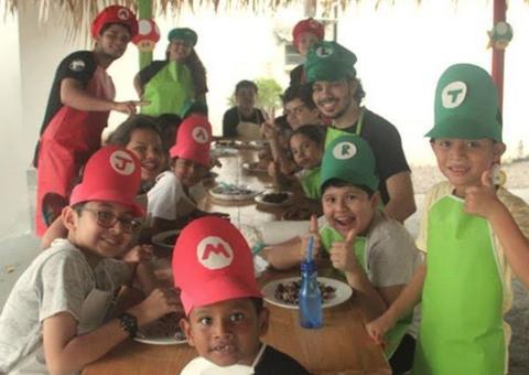 Colônia de Férias inspirada em Super Mario World movimenta féria em Manaus