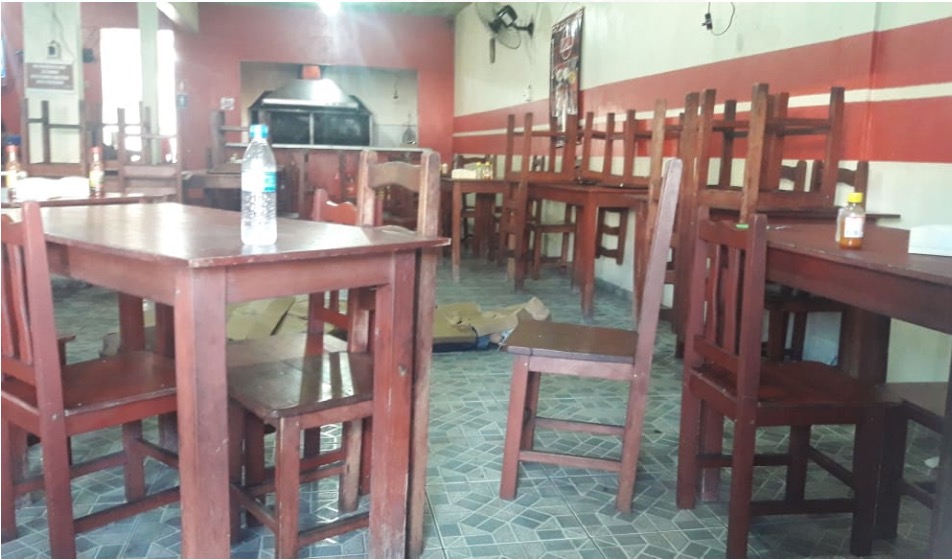 Cliente reage a assalto e mata suspeito dentro de restaurante em Manaus