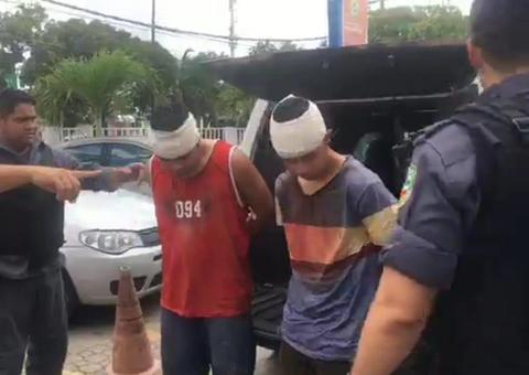 Dupla é presa em flagrante ao tentar assaltar loja em Manaus 